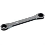 GRAY TOOLS MRB1112 - 11MM X 12MM 6 POINT, FLAT RATCHETING BOX WRENCH, MIRROR CHROME FINISH