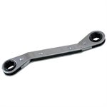 GRAY TOOLS MROB1314 - 13MM X 14MM 6 POINT, 25° OFFSET RATCHETING BOX WRENCH, MIRROR CHROME FINISH