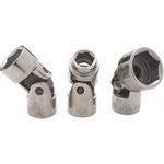 GRAY TOOLS MTF14HA - 14MM X 3 / 8" DRIVE, 6 POINT UNIVERSAL JOINT SOCKET, CHROME FINISH