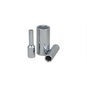 GRAY TOOLS MTL22H - 22MM X 3 / 8" DRIVE, 6 POINT DEEP LENGTH, CHROME FINISH SOCKET