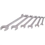 GRAY TOOLS OE6LR - 6 PIECE SAE OPEN END, MIRROR CHROME WRENCH SET, 3 / 8" X 7 / 16" - 15 / 16" X 1"