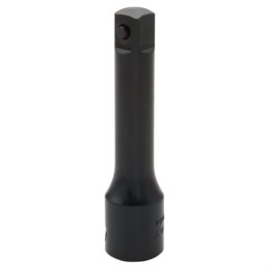 GRAY TOOLS P2-106A - 3 / 8" DRIVE BLACK IMPACT EXTENSION, 6" LONG