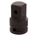 GRAY TOOLS PA4-6 - ADAPTER 1 / 2" FEMALE 3 / 4" MALE, BLACK IMPACT