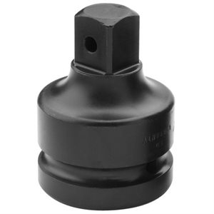 GRAY TOOLS PA7-8 - ADAPTER 1" FEMALE 1-1 / 2" MALE, BLACK IMPACT