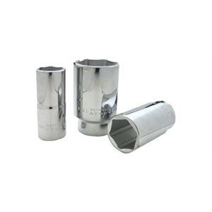 GRAY TOOLS RLH30 - 15 / 16" X 3 / 4"DRIVE, 6 POINT DEEP LENGTH, CHROME FINISH SOCKET