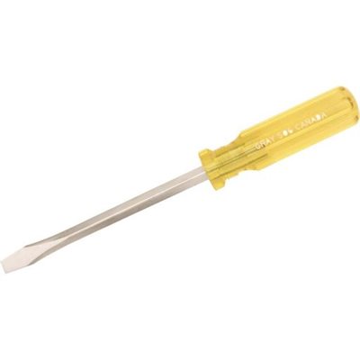 GRAY TOOLS S027 - SLOTTED SQUARE SHANK SCREWDRIVER, 18-1 / 2" BLADE LENGTH, .070 X 9 / 16" TIP