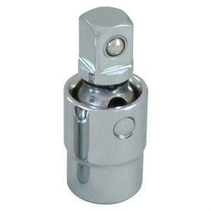 GRAY TOOLS SWJ12 - 1 / 2" DRIVE CHROME SWIVEL UNIVERSAL JOINT, 2-3 / 8" LONG