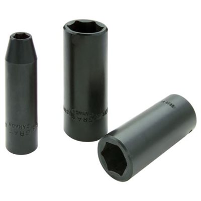 GRAY TOOLS MTPL11 - 11MM X 3 / 8" DRIVE, 6 POINT DEEP LENGTH, IMPACT SOCKET