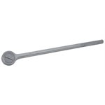 GRAY TOOLS X101 - 1" DRIVE 45 TOOTH REVERSIBLE RATCHET, SATIN CHROME FINISH, 24" LONG