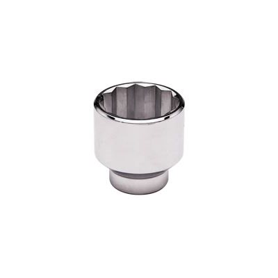 GRAY TOOLS X84 - 2-5 / 8" X 1"DRIVE 12 POINT, STANDARD LENGTH, CHROME FINISH SOCKET