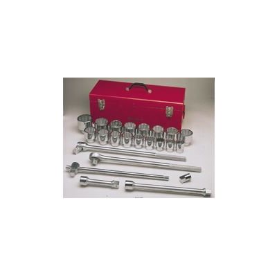 GRAY TOOLS XH25 - ENSEMBLE DE 24 DOUILLES 12 PANS STANDARDS SAE