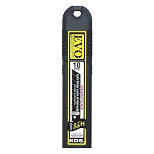 KDS HB-10B EVO - EVO POWER BLADES, 25MM X 0.7MM, BLACK, BOX / 10