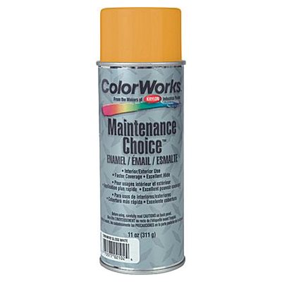 KRYLON CWBK00116 - COLORWORKS™ MAINTENANCE CHOICE™ ENAMEL, SAFETY ORANGE