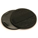 MIRKA 105HPGG8 – GRIP FACED HAND PAD WITH STRAP, 5" DIA. 1 / 8" THICK, QTY. 2