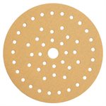 MIRKA 23-5MF-080 – GOLD MULTIFIT 42 HOLE GRIP DISCS, 5", GRIT 80, QTY. 50