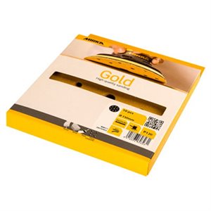 MIRKA 23-612-080RP – DISQUES AUTOAGRIPPANTS GOLD, 5", GRAIN 80, QTÉ. 10