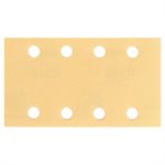 MIRKA 23-688-320 – GOLD 8 HOLE GRIP FILE SHEETS, 3" X 5", GRIT 320, QTY. 50