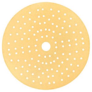 MIRKA 23-6MH-080 – GOLD 121 HOLE GRIP DISCS, 6", GRIT 80, QTY. 50