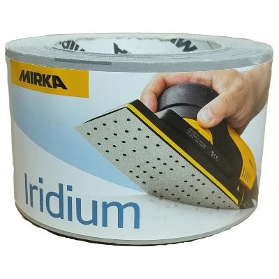 MIRKA 24-125-320 – IRIDIUM® 4-1 / 2 IN X 82 FT GRIP ROLL GRIT 320