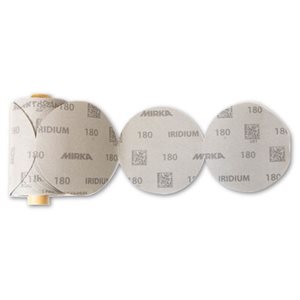 MIRKA 24-314-080 – IRIDIUM PSA DISCS, 5", GRIT 80, QTY. 100