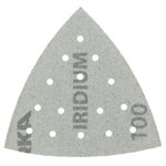 MIRKA 24-620-120 – IRIDIUM 7 HOLE DELTA GRIP SHEETS, 3.9" X 6" X 6" , GRIT 120, QTY. 50