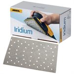 MIRKA 24-641-120 – IRIDIUM 36 HOLE GRIP SHEETS, 3" X 4", GRIT 120, QTY. 50