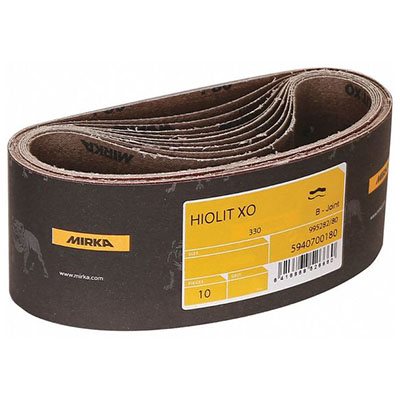 MIRKA 57-3-24-120T – COURROIES HIOLIT-XO POUR PONCEUSES PORTATIVES, 3" X 24", GRAIN 120, QTÉ. 10