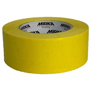 MIRKA 9191254801 – RUBAN DE MASQUAGE 120° LIGNE JAUNE, 48MMX55M, 18 / PQT.