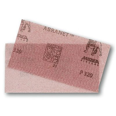 MIRKA 9A-149-320 – FEUILLES ABRASIVES AUTOAGRIPPANTES À MAILLES ABRANET, 2-3 / 4" X 5", GRAIN 320, QTÉ. 50