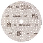 MIRKA FG-5MH-180 – NOVASTAR 89 HOLE FILM-BACKED GRIP DISCS , 5", GRIT 180, QTY. 50