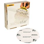 MIRKA FM-622-800 – DISQUES AUTOAGRIPPANTS SUPPORT FILM MICROSTAR, 6", GRAIN 800, QTÉ. 50