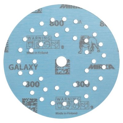 MIRKA FY-3MF-2000 – GALAXY 11 HOLE VACUUM FILM GRIP DISCS, 3", GRIT 2000, QTY. 50