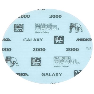 MIRKA FY-612-080 – GALAXY GRIP DISCS, 5", GRIT 80, QTY. 50