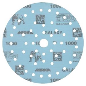 MIRKA FY-6MF-040 – GALAXY MULTIFIT GRIP DISCS, 6", GRIT 40, QTY. 50