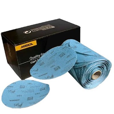 MIRKA FY-6PF-1000 – GALAXY PSA LINKROLL DISCS, 6", GRIT 1000, QTY. 100