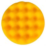 MIRKA MPADYF-3.25WB – 3-1 / 4" DIA. X 1-1 / 4" CCS YELLOW WAFFLE FOAM (POLISHING), QTY. 20