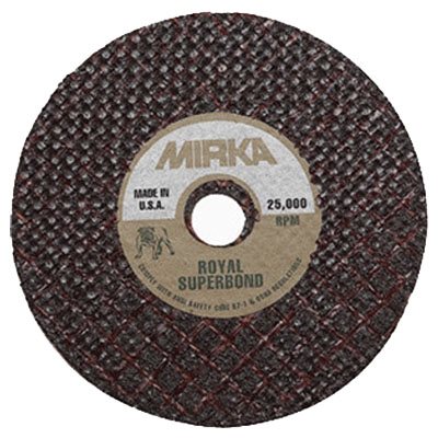 MIRKA MS-1226 – BULLDOG CUTOFF WHEELS , 3" X 1 / 32", QTY. 5