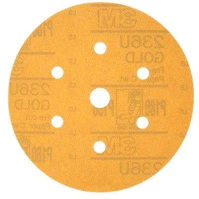 3M 7000118771 – HOOKIT™ GOLD ABRASIVE DISC 236U