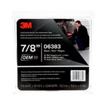 3M 7000050068 – RUBAN DE FIXATION EN ACRYLIQUE PLUS POUR AUTOMOBILE DE 3M(MC), 06383, NOIR, 7 / 8 PO X 20 VGS, 45 MIL