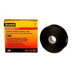 3M 7000002795 – RUBAN D’ÉPISSAGE ÉLECTRIQUE CAOUTCHOUTÉ SANS BANDE PROTECTRICE SCOTCH®, 130C, NOIR, 25,4 MM X 9,1 M (1 PO X 30 PI)