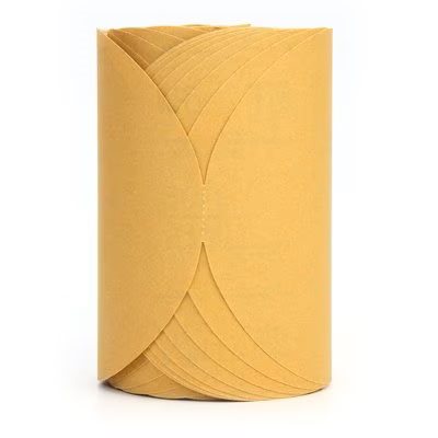 3M 7000119707 – 3M™ STIKIT™ GOLD DISC ROLL, 216U, 01438, P220, A-WEIGHT, 6 IN (15.24 CM)