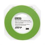 3M 7000048806 – RUBAN DE MASQUAGE PERFORMANT 233+ SCOTCH®, 26344, 6 MM X 55 M (1 / 4 PO X 180 PI)