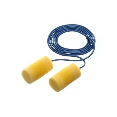 3M 7000127210 – BOUCHONS D’OREILLES PERCEPTIBLES PAR LES DÉTECTEURS DE MÉTAL CLASSIC PLUS E-A-R(MC), 311-4101, JAUNES, AVEC CORDON