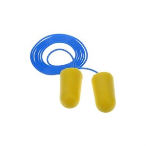 3M 7000002313 – BOUCHONS D’OREILLES TAPERFIT 2 E-A-R(MC), 312-1224, JAUNES, AVEC CORDON