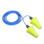 3M 7000127186 – BOUCHONS D’OREILLES PUSH-INS E-A-R(MC), 318-1009, JAUNES / BLEUS, AVEC CORDON