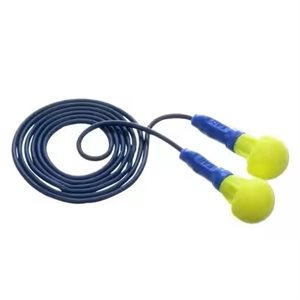 3M 7000127656 – BOUCHONS D’OREILLES PUSH-INS E-A-R(MC), 318-3000, PERCEPTIBLES PAR LES DÉTECTEURS DE MÉTAL, AVEC CORDON