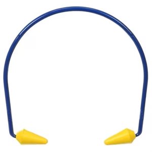 3M 7000002297 – PROTECTEUR D’OREILLE À ARCEAU CABOFLEX E-A-R, MODÈLE 600, 320-2001, BLEU / JAUNE, SANS CORDON, 10 / CARTON