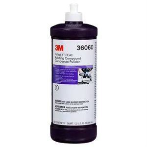 3M 7100210683 – PERFECT-IT™ EX AC RUBBING COMPOUND 36060, 1 QT (32 FL OZ), 6 / CASE