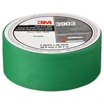 3M 7100145926 – RUBAN POUR CONDUITS EN VINYLE, 3903, VERT, 50,8 MM X 45,7 M (2 PO X 50 V), 24 / CAISSE