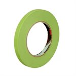 3M 7000124894 – HIGH PERFORMANCE MASKING TAPE, 401+, GREEN, 6.7 MIL (0.17 MM), 1 / 2 IN X 60 YD (12 MM X 55 M)